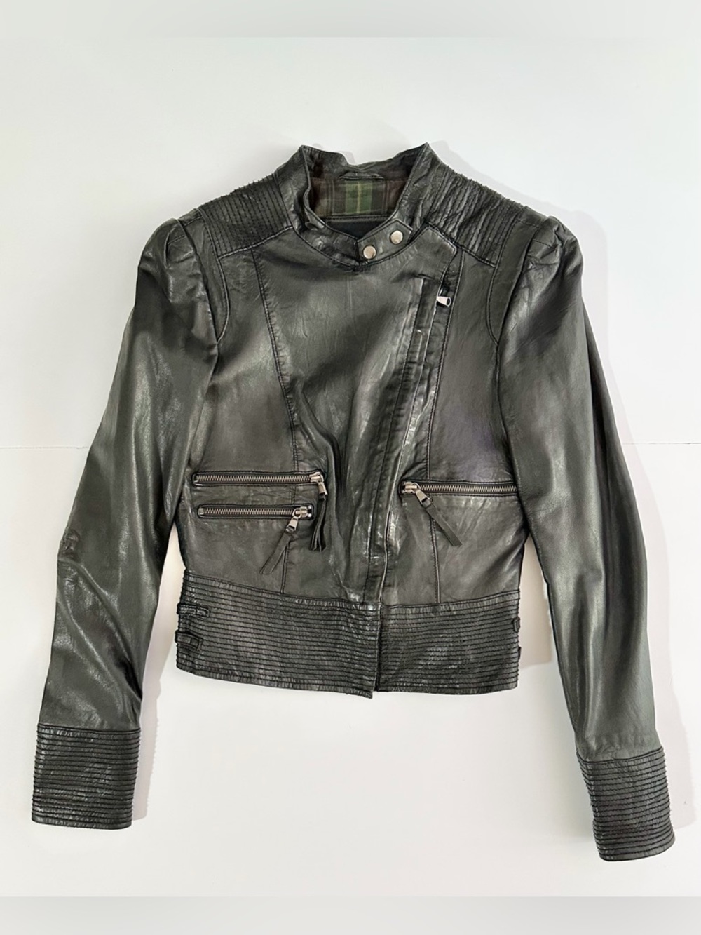 Mango - Leather Jacket
